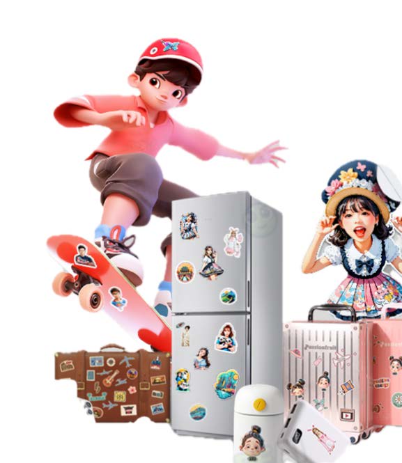 Die-cut Sticker Photobooth